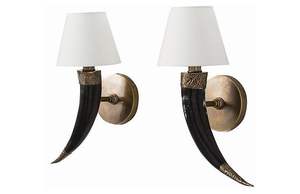 Lámpara de Pared Decorativa de Alta Gama con Diseño de Cuerno, LED, para Dormitorio o Sala de Estar - Product Image 2