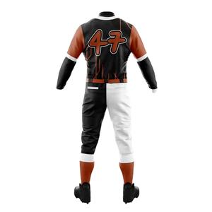 Uniformes Deportivos de Béisbol Transpirables de Diseño Personalizado de Alta Calidad, Conjuntos de Uniformes Deportivos con Impresión Digital Personalizada, Logotipo Personalizado, Nombre del Equipo - Product Image 6