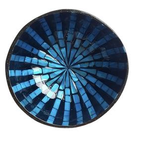 Tazón de Cáscara de Coco Vietnamita, Recipiente Artesanal Natural para Servir en la Cocina, para Frutas, Ensaladas, Arroz, Vajilla Rústica para Mesa - Product Image 1