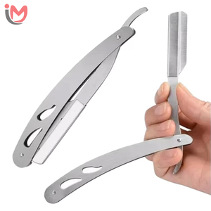 Metal Manual Razor <b>Kit</b> Disposable Replaceable Triple Blade Refills Men's Face <b>Shaving</b> Non-Electric Personal Grooming Tool OEM - Product Image 5