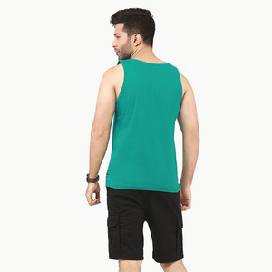 Débardeur uni pour homme, vêtement de fitness, coupe ample, sans manches, gilet de sport léger pour homme - Product Image 4