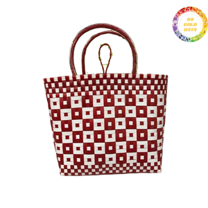 Cesta portátil de plástico tejido para frutas y alimentos, ideal para la playa, del fabricante - Product Image 2