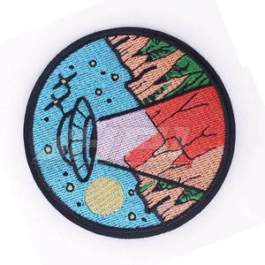 Custom 3D Embossed Rubber PVC <b>Sew</b>-<b>On</b> <b>Patches</b> with Nonwoven Felt Fabric for Clothing - Product Image 4