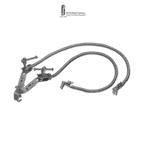 Ensemble de rétracteurs cérébraux Leyla de haute qualité, auto-fixants, réglables, manuels, légers, réutilisables, instrument neurochirurgical en acier inoxydable - Product Image 4