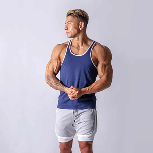 Vêtements de sport pour hommes, débardeurs sans manches de qualité supérieure, vêtements décontractés d'été, débardeurs absorbant la transpiration pour tous les âges. - Product Image 5