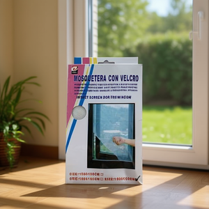 Cortina Mosquitera para Ventana y Puerta de 150x150CM - Product Image 3