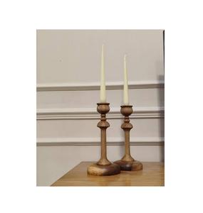 Portavelas de madera tradicional étnico, perfecto para la decoración de Diwali, decoración de templos y espacios espirituales en el hogar. - Product Image 6