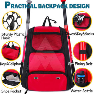 Sacs de baseball de qualité supérieure en gros, sacs de baseball à prix abordable, sacs de baseball en vrac 2026 - Product Image 3