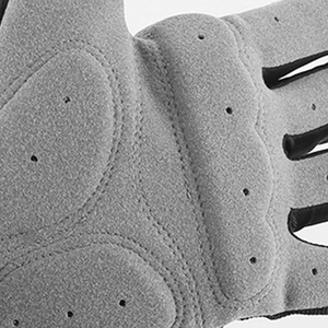 Gants de cyclisme unisexes à doigts entiers, respirants, antidérapants, en tissu polyester absorbant l'humidité, pour l'été, avec fermeture auto-agrippante - Product Image 4