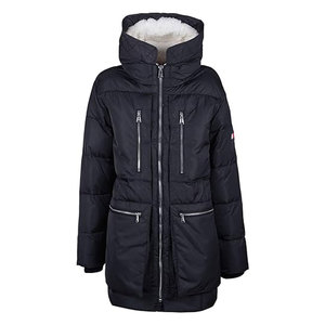 Men's Heavyweight <b>Quilted</b> Sherpa Hooded Parka Warm Insulated <b>Winter</b> Coat Casual Cold Weather Outerwear Thick Layered Jacket - Product Image 2