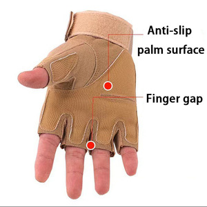 Guantes Deportivos de Medio Dedo para Ciclismo al Aire Libre, Escalada de Montaña, Fitness, Equitación y Entrenamiento - Product Image 5