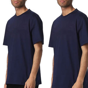 เสื้อยืดผู้ชาย ผ้าฝ้าย เนื้อนุ่ม ระบายอากาศได้ดี รับสกรีนโลโก้ เสื้อยืดผ้าฝ้ายเรียบง่ายสำหรับผู้ชาย ระบายอากาศได้ดี เสื้อยืดผ้าฝ้ายผู้ชาย ขายส่งแบบ OEM - Product Image 6
