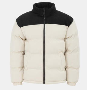 Chaqueta Acolchada Extra Grande Unisex de Estilo Vintage, Impermeable y Transpirable, para Invierno, con Frente Personalizado de Poliéster/Algodón - Product Image 1