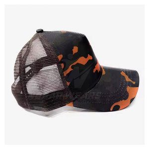 Casquettes de camionneur imprimées, respirantes, avec dos en maille, ajustables, style streetwear, vente en gros, directement de l'usine - Product Image 6