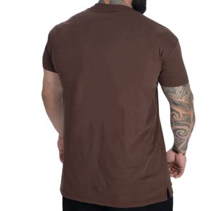 T-shirt Homme Personnalisé en Gros, Coupe Oversize, 100% Coton, Vierge pour Impression, Haute Qualité, Style Streetwear - Product Image 3
