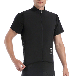 Chaleco Deportivo sin Mangas para Ciclismo, Ligero, Cortavientos, para Hombre, Color Negro, para Ciclismo de Montaña - Product Image 6