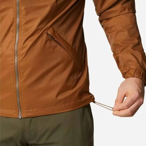 Chaqueta Impermeable Casual para Hombre con Material Reflectante, Chaqueta Impermeable Termosellada Personalizada con Cierre de Cremallera - Product Image 5