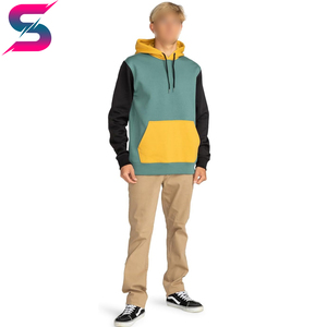 Hoodies à manches régulières légers avec poche kangourou, confortables, avec logo personnalisé imprimé, design unique, meilleur fournisseur - Product Image 3