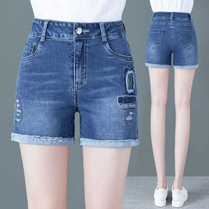 Nouveau short d'été taille haute en toile extensible pour homme, coupe ample amincissante, jambe large unie, avec cordon de serrage, écologique, séchage rapide, respirant - Product Image 2