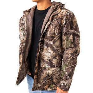 Vestes de chasse d'hiver personnalisables pour hommes, en toile non tissée, entièrement respirantes, imperméables, écologiques, séchage rapide, service OEM - Product Image 2