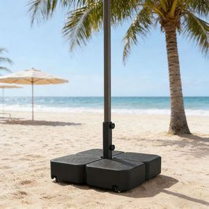 Base per Ombrellone da Giardino in Acciaio Inossidabile, Raggio 3M, per Patio, Ristorante, Hotel, Palestra, con Telaio in Acciaio - Product Image 5