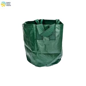 Sac de culture tissé en PEHD de haute qualité 30L, stabilisé aux UV, robuste, avec 2 poignées pour pépinière et horticulture - Product Image 3