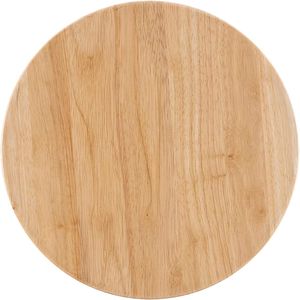 Tabouret de bar rond naturel de 24 pouces, tabouret de bar de qualité supérieure avec un design confortable - Product Image 5