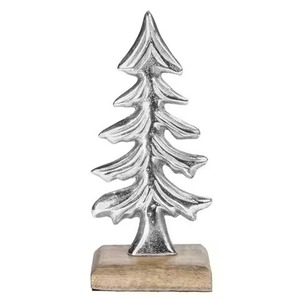 Luxury Metal <b>Christmas</b> <b>Tree</b> <b>Table</b> Top Decor Modern Holiday Centerpiece for Home and Office Display - Product Image 1