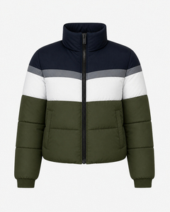 <b>Womens</b> Reversible Puffer Jacket Double Side Quilted <b>Winter</b> <b>Coat</b> Warm <b>Padded</b> Bubble Outerwear Casual Full Zip Wholesale Supplier - Product Image 6