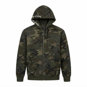 <b>Womens</b> <b>Camo</b> Zip Up Hoodie Winter Clothes For <b>Women</b> Custom Hoodies <b>Womens</b> Hoodie Hoodies <b>Women</b> Floral Streetwear <b>Jacket</b> - Product Image 3