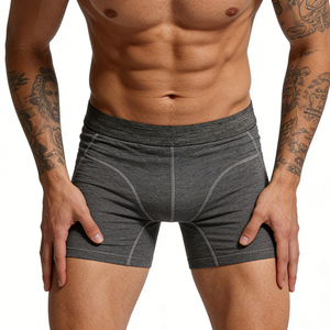 Calzoncillos Bóxer de Algodón Elástico Personalizados para Hombre, Paquete Múltiple, Tela Suave Premium, Transpirable y Cómoda, Oferta de Precio al por Mayor - Product Image 3