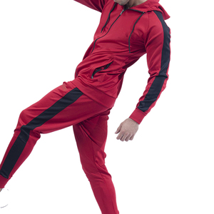 Ensemble de survêtement pour homme de qualité supérieure, veste de sport et pantalon de jogging, léger, pour l'entraînement, la course à pied, la remise en forme, la salle de sport, vêtements personnalisés OEM - Product Image 4