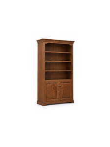 Librería Tradicional de Madera con Cuatro Estantes, Mueble de Oficina para el Hogar, Diseño Antiguo, Duradero - Product Image 3