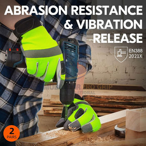 Gants de mécanicien de qualité supérieure avec une construction durable pour les tâches professionnelles d'atelier et de maintenance - Product Image 6