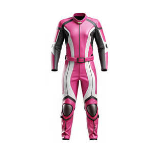 Combinaison de moto en cuir de course, protection intégrale, combinaison de moto en cuir de haute qualité, équipement de motard - Product Image 2