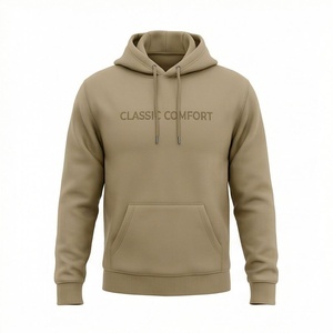 เสื้อฮู้ดดี้ผ้าฝ้ายฟลีซขนาดใหญ่ปักโลโก้ตามสั่ง สีพื้น สำหรับพนักงานบริษัทและงานอีเว้นท์ เนื้อผ้านุ่ม สีตามสั่ง - Product Image 1