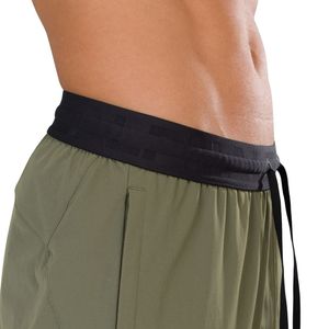 Men's Olive Green Performance Jogger Pants with Elastic Waist Lightweight Breathable Athletic Workout Running Gym Fitness - Product Image 6
