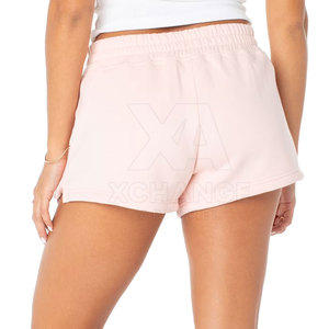 Shorts Deportivos Flexibles para Mujer, Tejido de Felpa Ecológico Lavado, Ajuste Cómodo para Gimnasio, Fitness, Running y Ejercicio Diario - Product Image 2