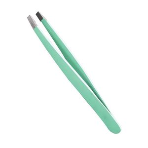 Juego de Pinzas para Pestañas con Puntas Suaves Color Verde Menta para Uso Estético y Logotipo Personalizado - Product Image 4