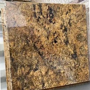 Alaska Gold Granite Natural <b>Stone</b> for High-End Countertops Flooring and Exterior Design Work - Product Image 4