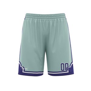 Shorts de basketball d'été grande taille en promotion, certifiés BSCI, respirants, antibactériens, séchage rapide, uniforme d'équipe, prix de gros - Product Image 4