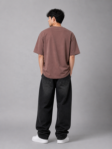 Camiseta Casual Premium de Algodón Tejido de 290 GSM, Gruesa, Transpirable, Antiarrugas, con Estampado Personalizado Delantero y Trasero - Product Image 4