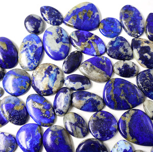 2025, venta al por mayor, 100%, cabujones afganos naturales, piedras preciosas sueltas raras, fabricación de joyas de alta calidad, forma de tamaño libre, superventas de La India - Product Image 4