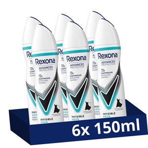 Desodorante en Aerosol Rexona Advance Protection Bright Bouquet 72 Horas para Mujer, 200 ml, Paquete de 6 - Product Image 1