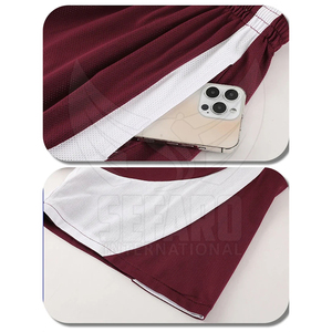 Uniforme de Baloncesto Reversible de la Mejor Calidad al por Mayor, Uniforme de Baloncesto Reversible de Marca Privada - Product Image 4