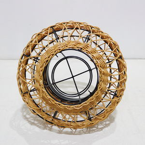 Iron <b>Wire</b> Woven Handmade Eco-Friendly Durable Artistic Lantern with <b>Hanging</b> Feature for Christmas Home Decoration Bulbous Shape - Product Image 6