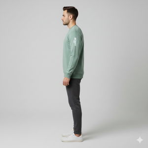 Sudadera de Hombre de Algodón Mezclado de Alta Calidad, Personalizada con Logotipo, al por Mayor, Talla Grande, 100% Antiarrugas, Estilo Básico - Product Image 4