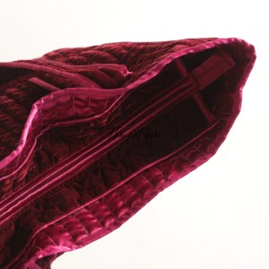 Wholesale Assorted Stylish Velvet Quilted Tote Bag Luxury Indian Soft Fabric <b>Handbag</b> - Product Image 3