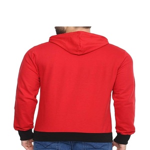 ผู้ผลิต OEM รับผลิตเสื้อฮู้ดดี้โอเวอร์ไซส์สำหรับผู้ชาย ผ้าโพลีเอสเตอร์/คอตตอนเนื้อหนา คุณภาพสูง สำหรับฤดูหนาว - Product Image 4
