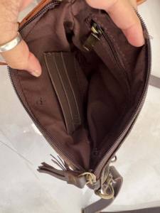 Sac à main sculpté Jacquard noir couleur fronde bohème aztèque sacs en tissu élégant sacs de vente chauds pour les femmes - Product Image 6